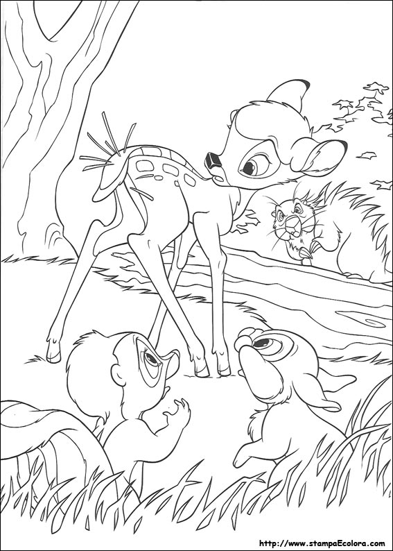 Disegni Bambi 2